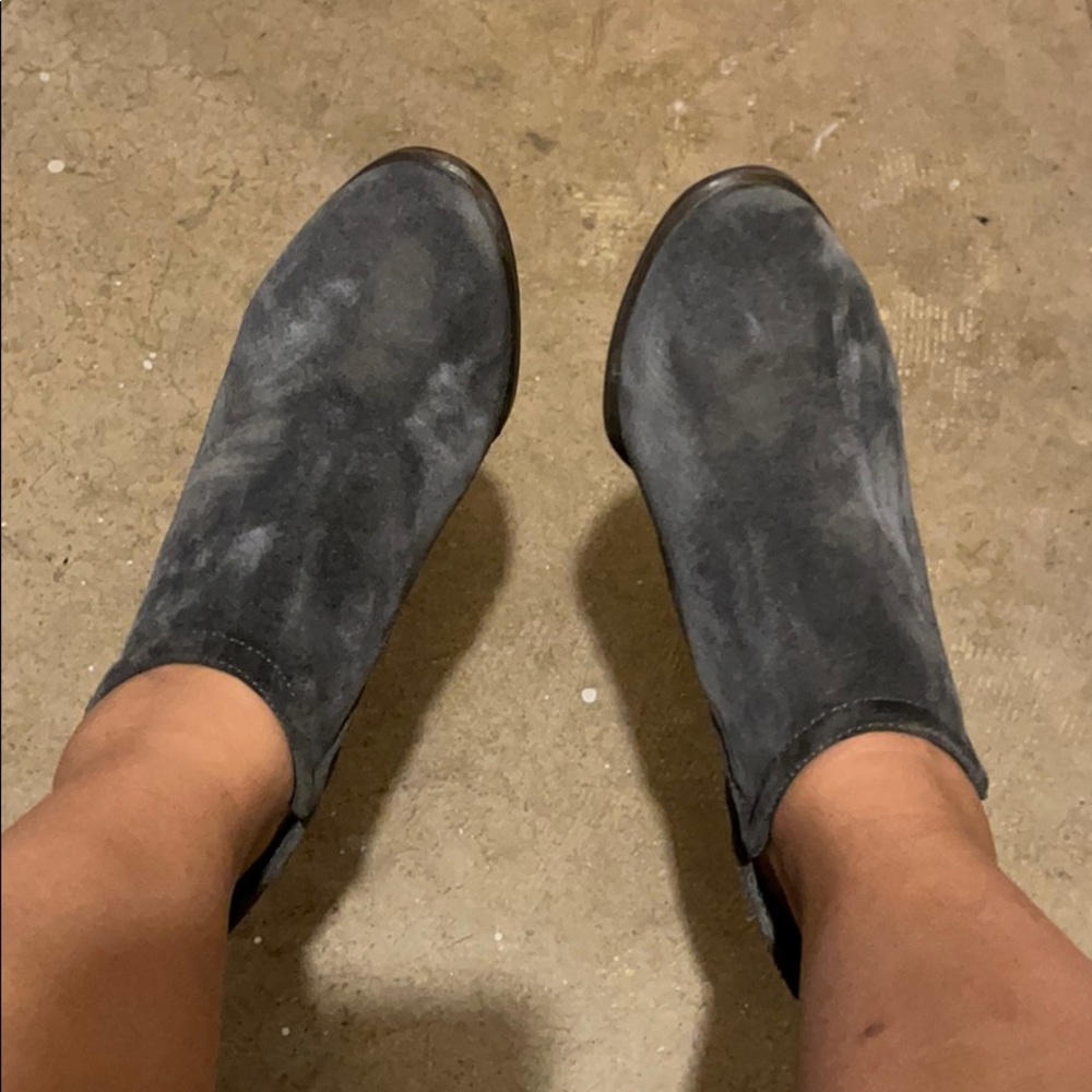 Vince Camuto Gray Booties - Picture 2 of 7